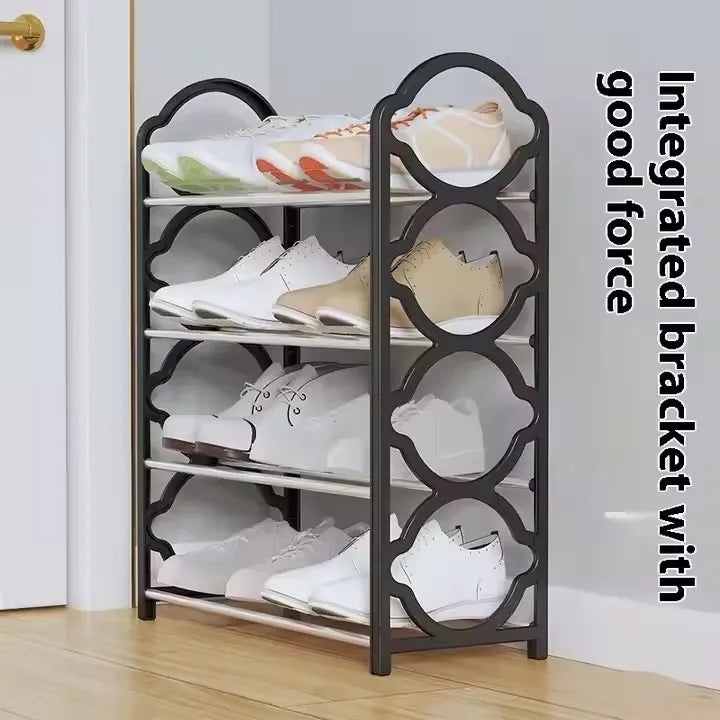 Shoe Rack | Foldable X Shape Shoe Organizer | Multi-Layer Space Saving Shoe Storage Stand | Durable Plastic & Metal Shoe Shelf | Portable Shoe Rack for Home, Bedroom & Entryway – Strong & Stylish Design