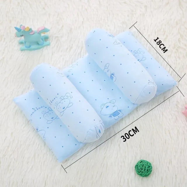Adjustable Baby Head Shaping Pillow - Anti Flat Head & Anti-Roll Cushion for Newborns 0–12 Months