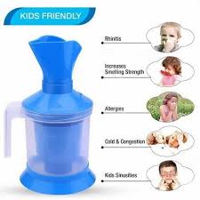 Steamer Machine | Nasal Steamer for Block Nose & Cold Relief | Mini Facial Steamer & Nebulizer for Kids & Adults