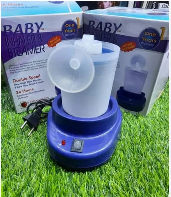 Steamer Machine | Nasal Steamer for Block Nose & Cold Relief | Mini Facial Steamer & Nebulizer for Kids & Adults