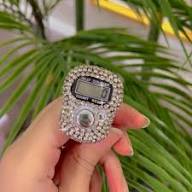 Fancy Digital Counter Tasbeeh – Portable Digital Islamic Tasbeeh Counter | Finger Counter for Zikr, Namaz & Prayer Beads | Electronic Muslim Tasbeeh Gift for Men & Women